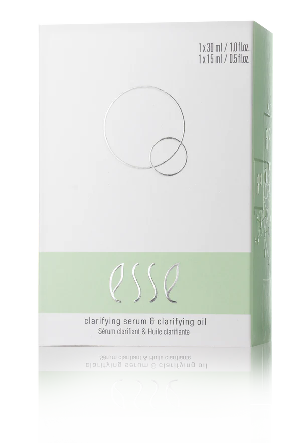 Esse acne treatment package with Clarifying Oil 15ml and Clarying serum 30ml