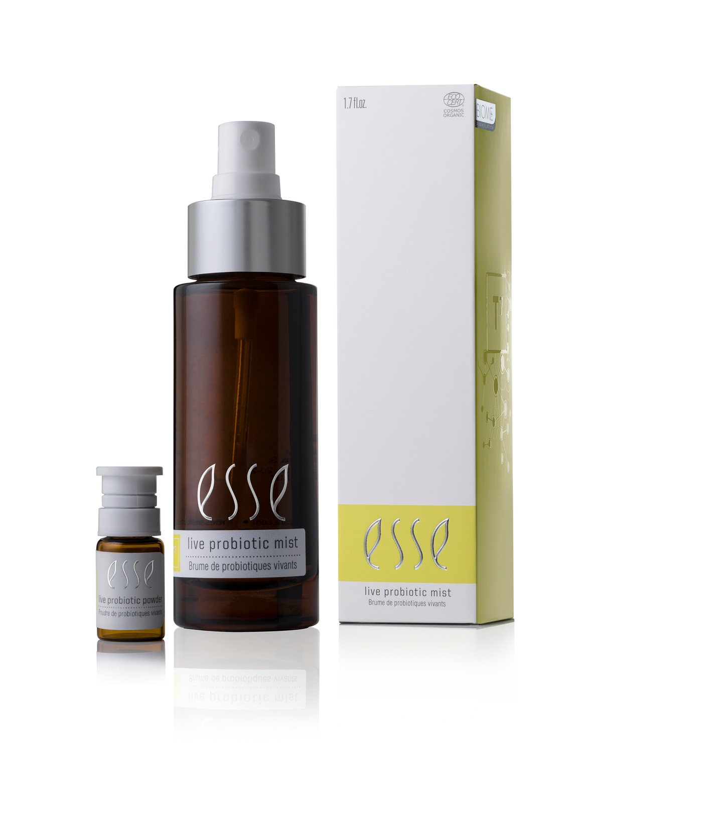 Esse Live Probiotic Mist 50 ml MIST & 1 g levende probiotisk pulver