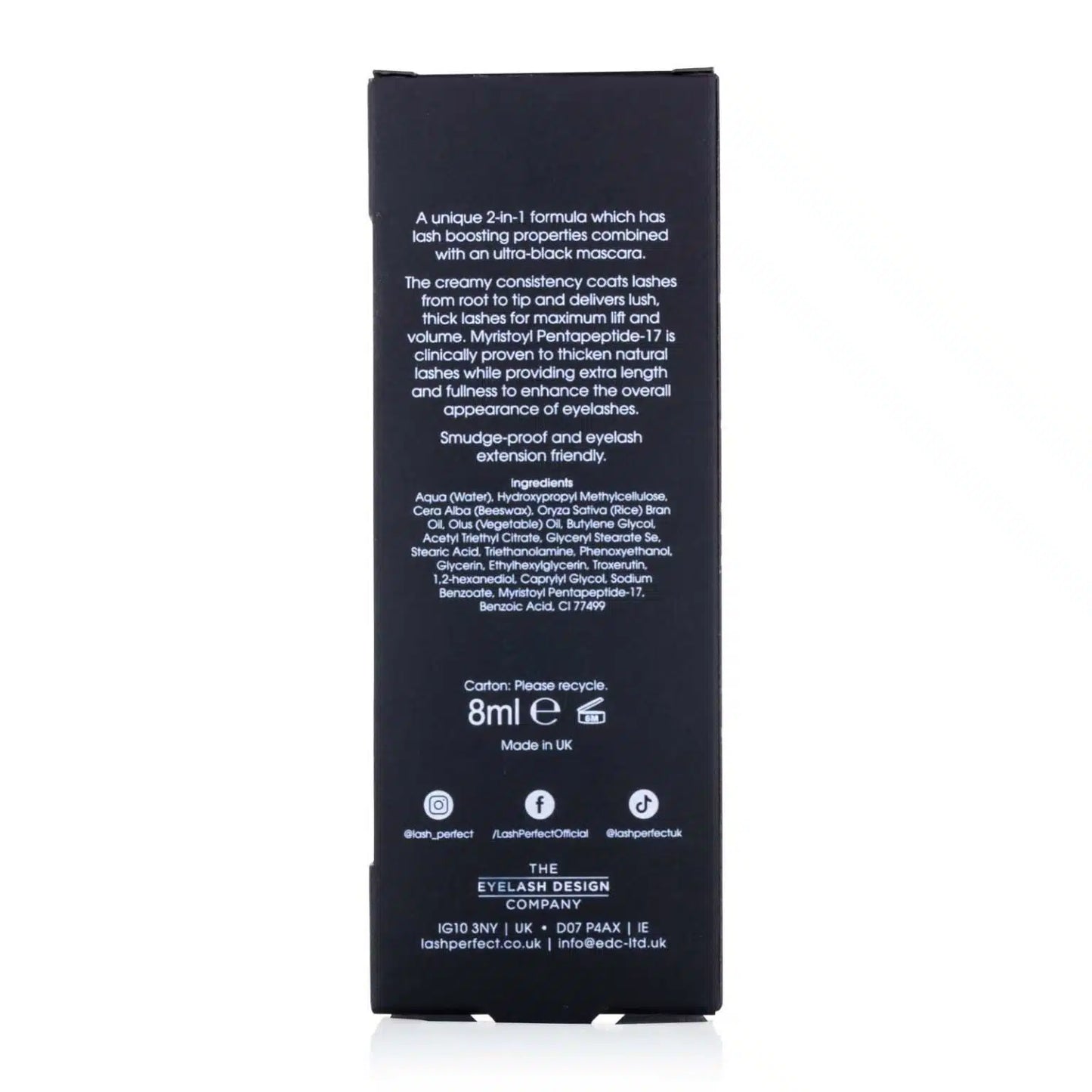 Lash Perfect Black Mascara WITH SERUM