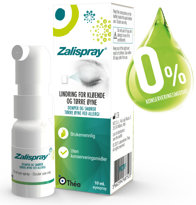 Zalispray øyespray 10 ml