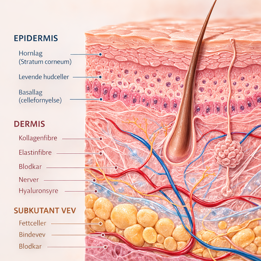 500‑Dalton‑regelen, hudbarrieren – og hvorfor riktige produkter + prosedyrer gir resultater