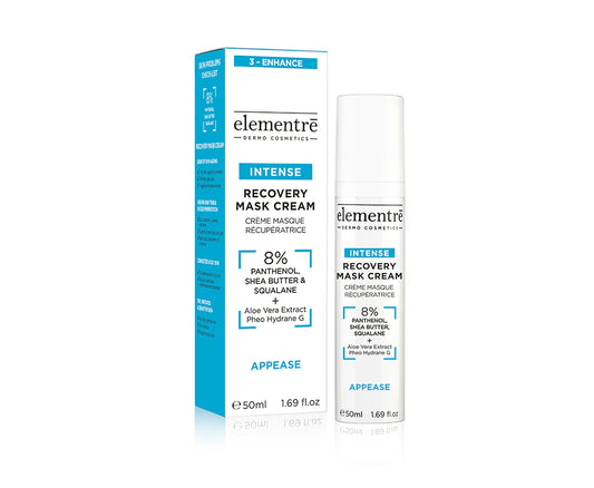 ELEMENTRE 8% PANTHENOL RECOVERY MASK CREAM 50ML